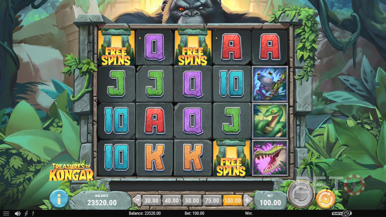 Treasures of Kongar Recensione di BETO Slots