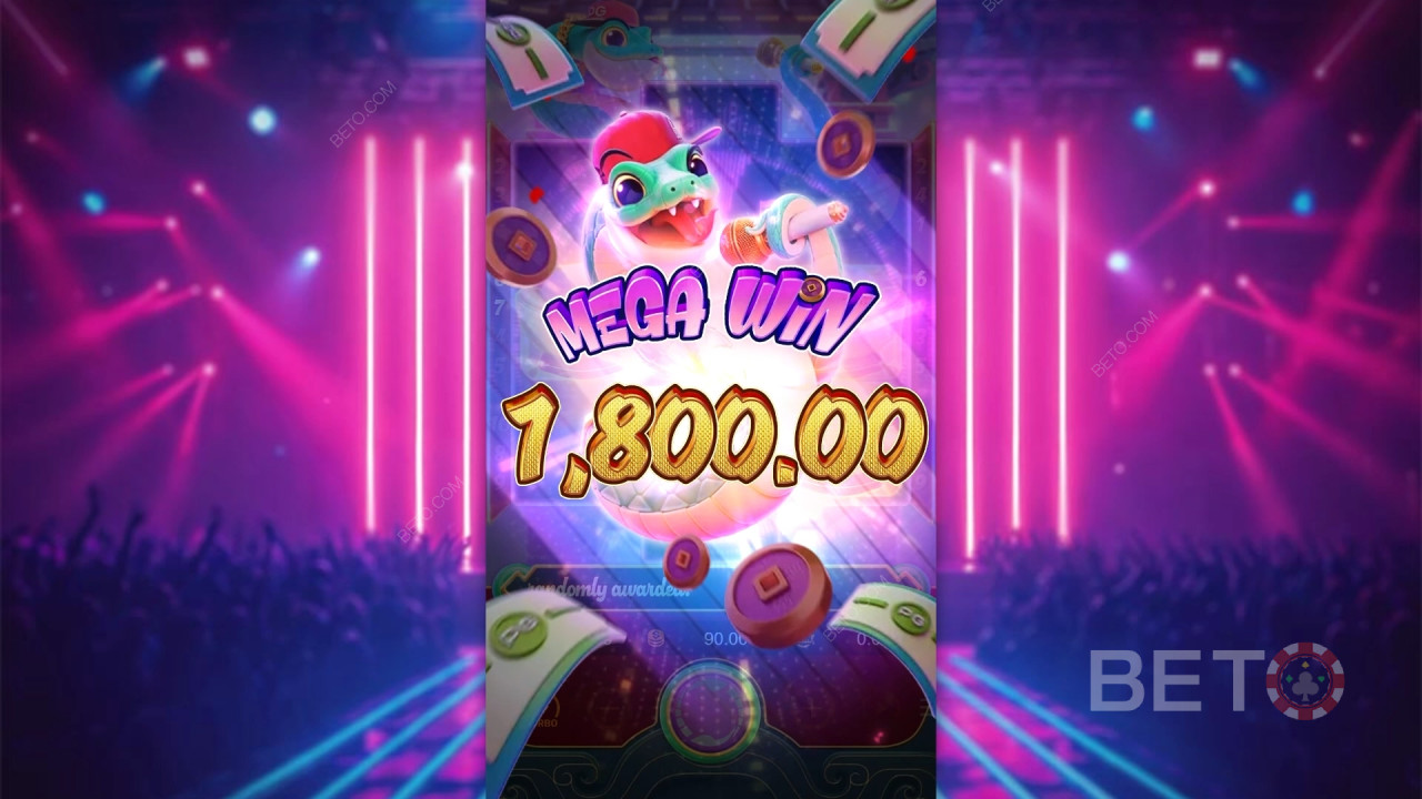Vinci 5.000x la tua puntata nella slot machine Fortune Snake!