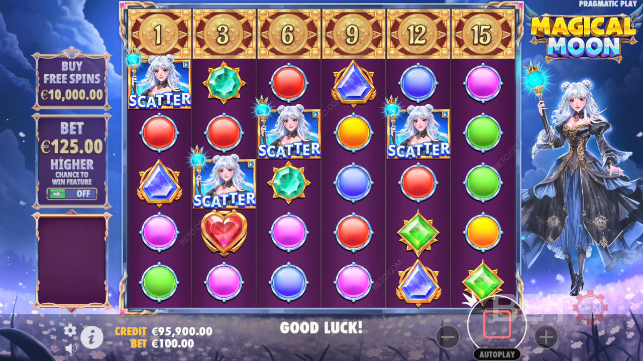 Recensione di Magical Moon da parte di BETO Slots