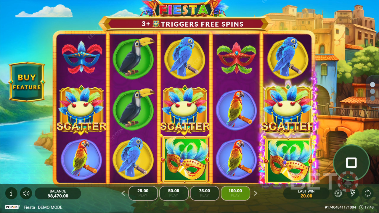 Fiesta Recensione di BETO Slots