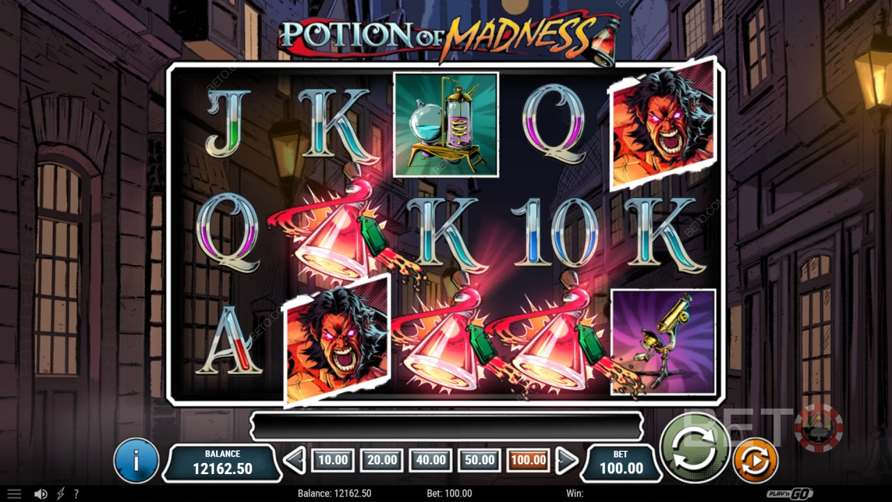 Potion of Madness Recensione di BETO Slots