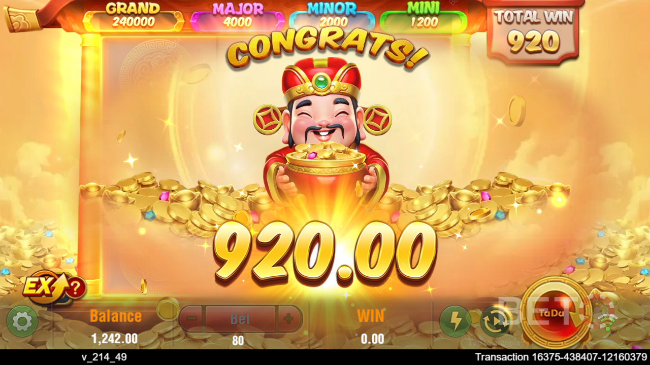 Vinci 3.000 volte la tua puntata nella slot online Money Pot!