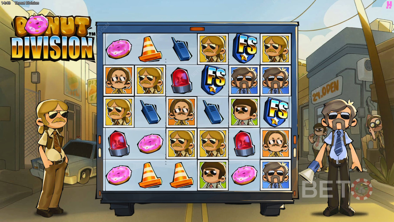 Recensione di Donut Division da parte di BETO Slots