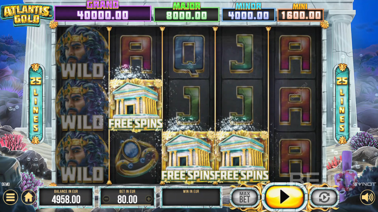 Atlantis Gold Recensione di BETO Slots