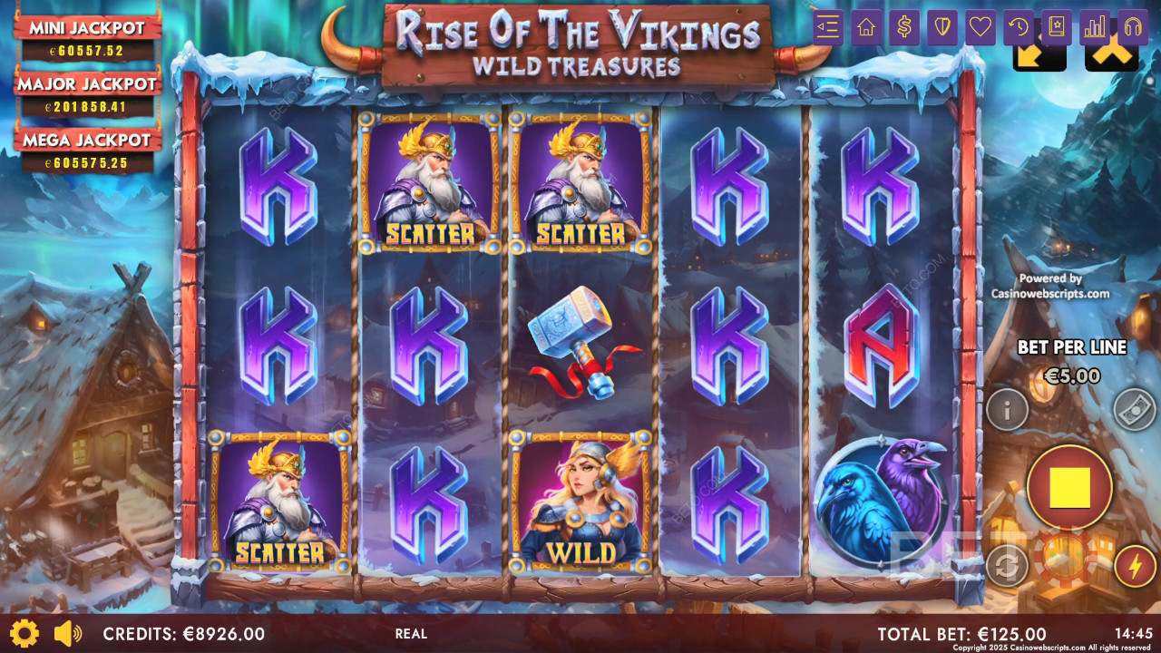 Rise of The Vikings - Wild Treasures Recensione di BETO Slots