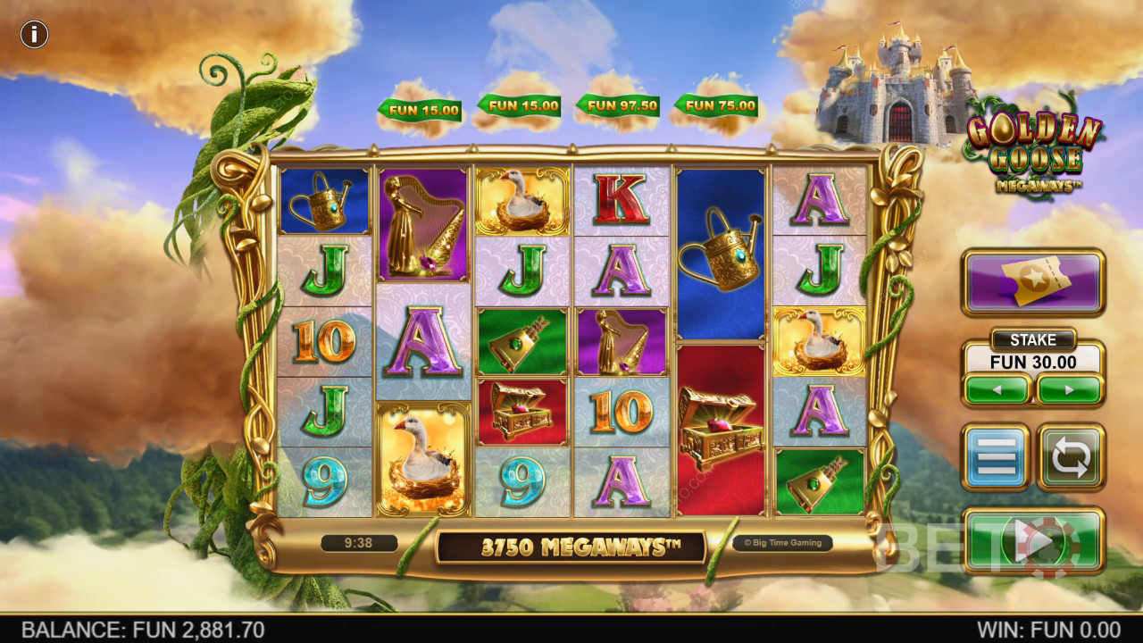 Golden Goose Megaways Recensione di BETO Slots
