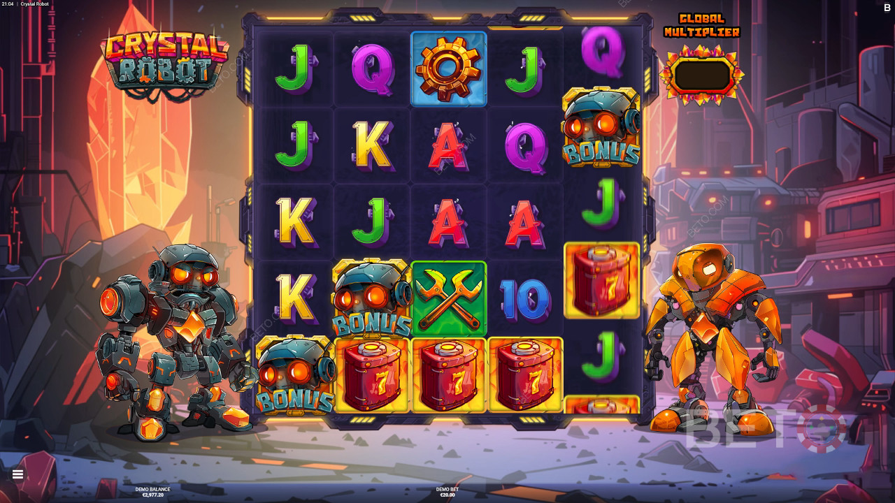 Recensione di Crystal Robot da parte di BETO Slots