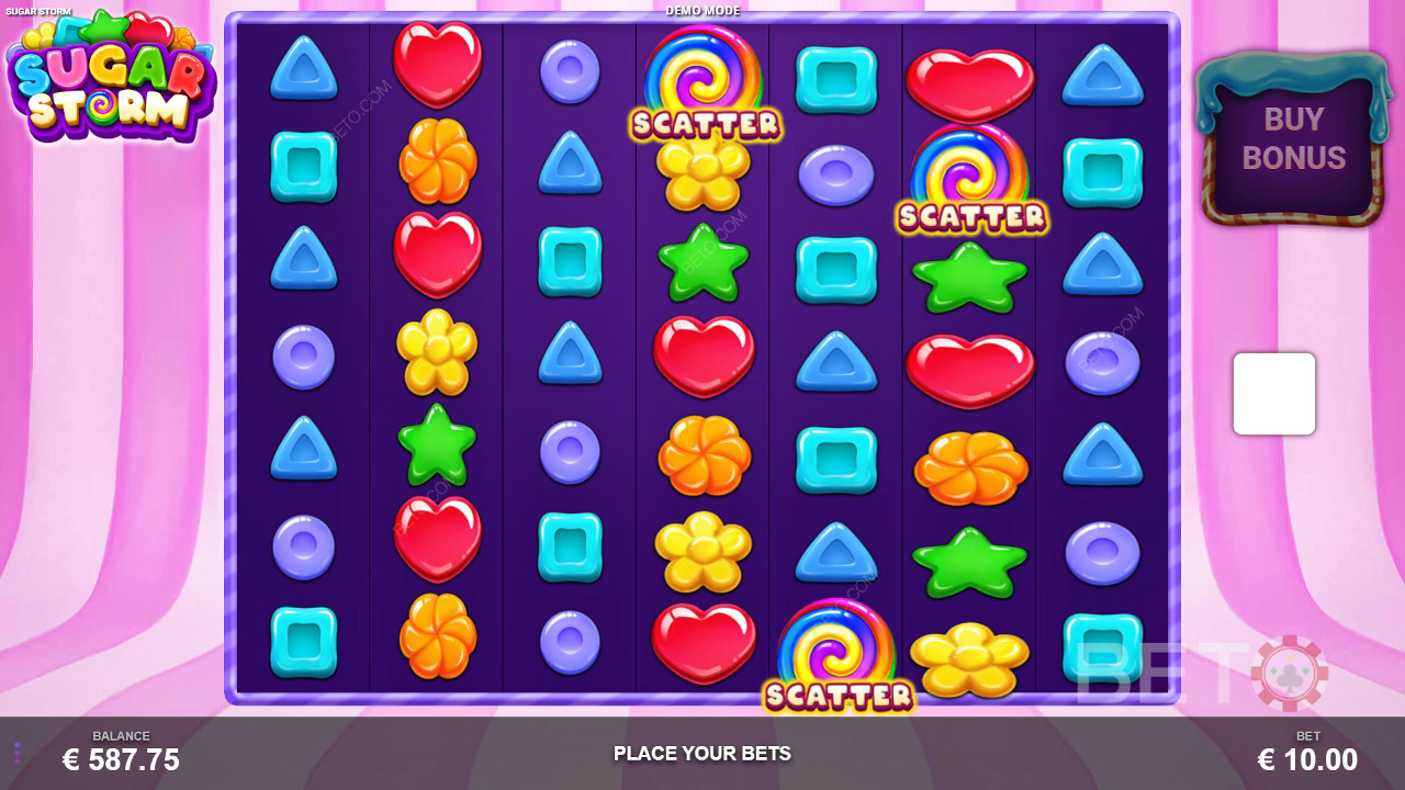 Recensione di Sugar Storm da parte di BETO Slots