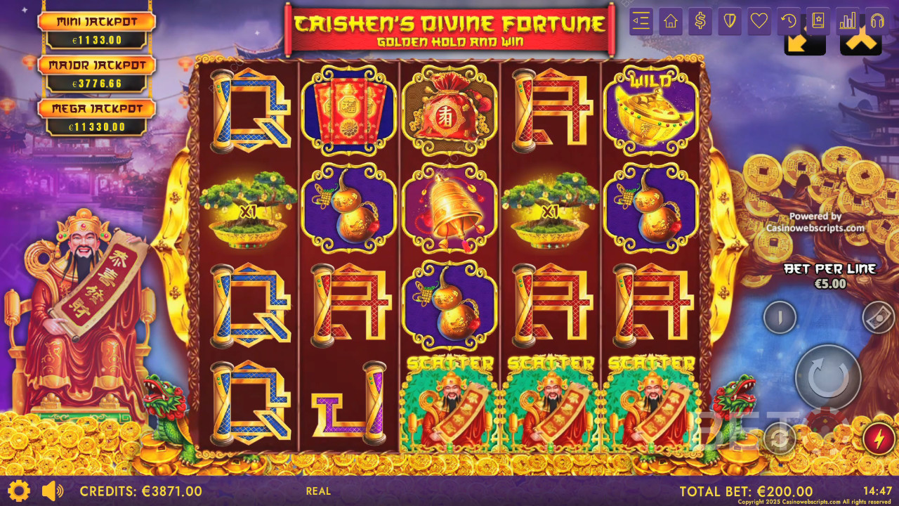 Caishen's Divine Fortune Gioco Gratuito