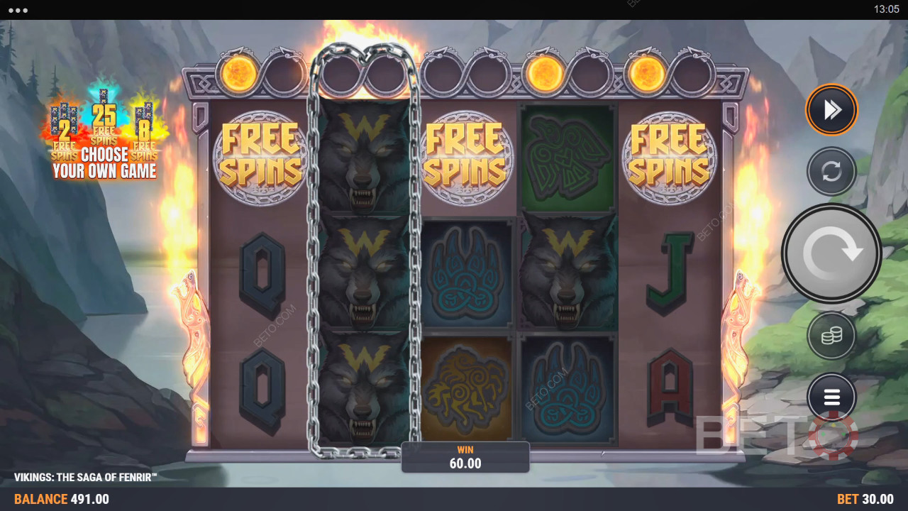 Vikings: The Saga of Fenrir Recensione da BETO Slots