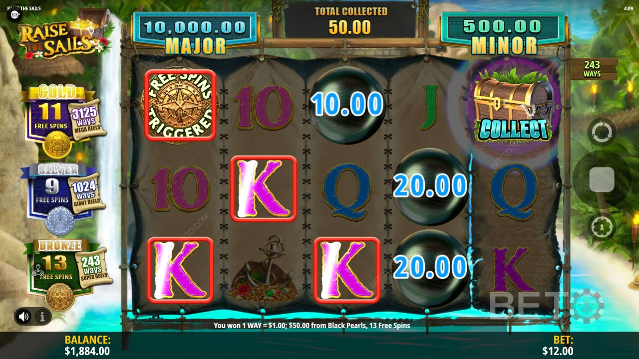 Raise the Sails Recensione di BETO Slots