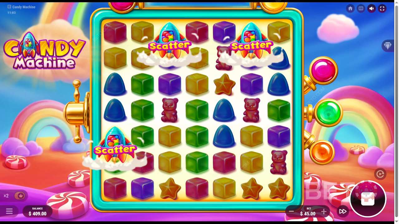 Recensione di Candy Machine da parte di BETO Slots