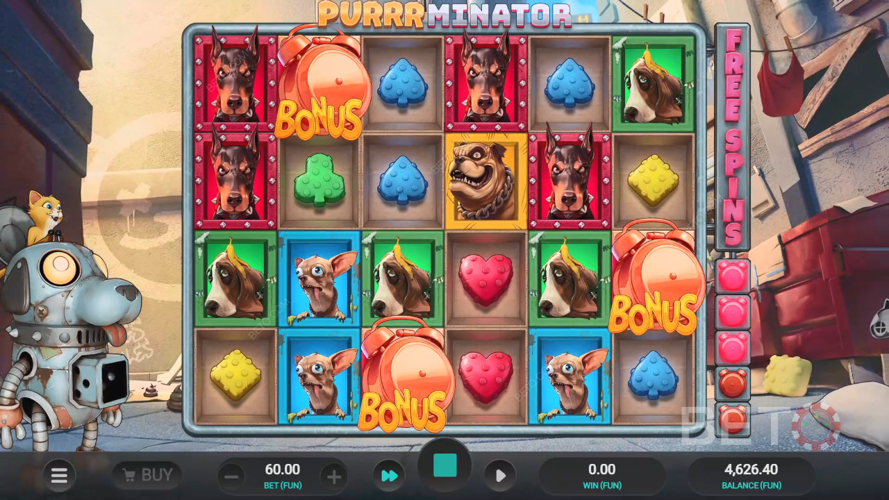Purrrminator Recensione da BETO Slots