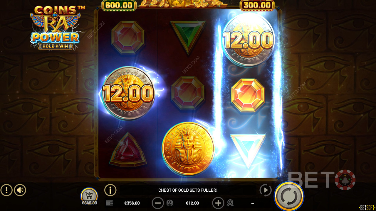 Coins of Ra Power Recensione da BETO Slots