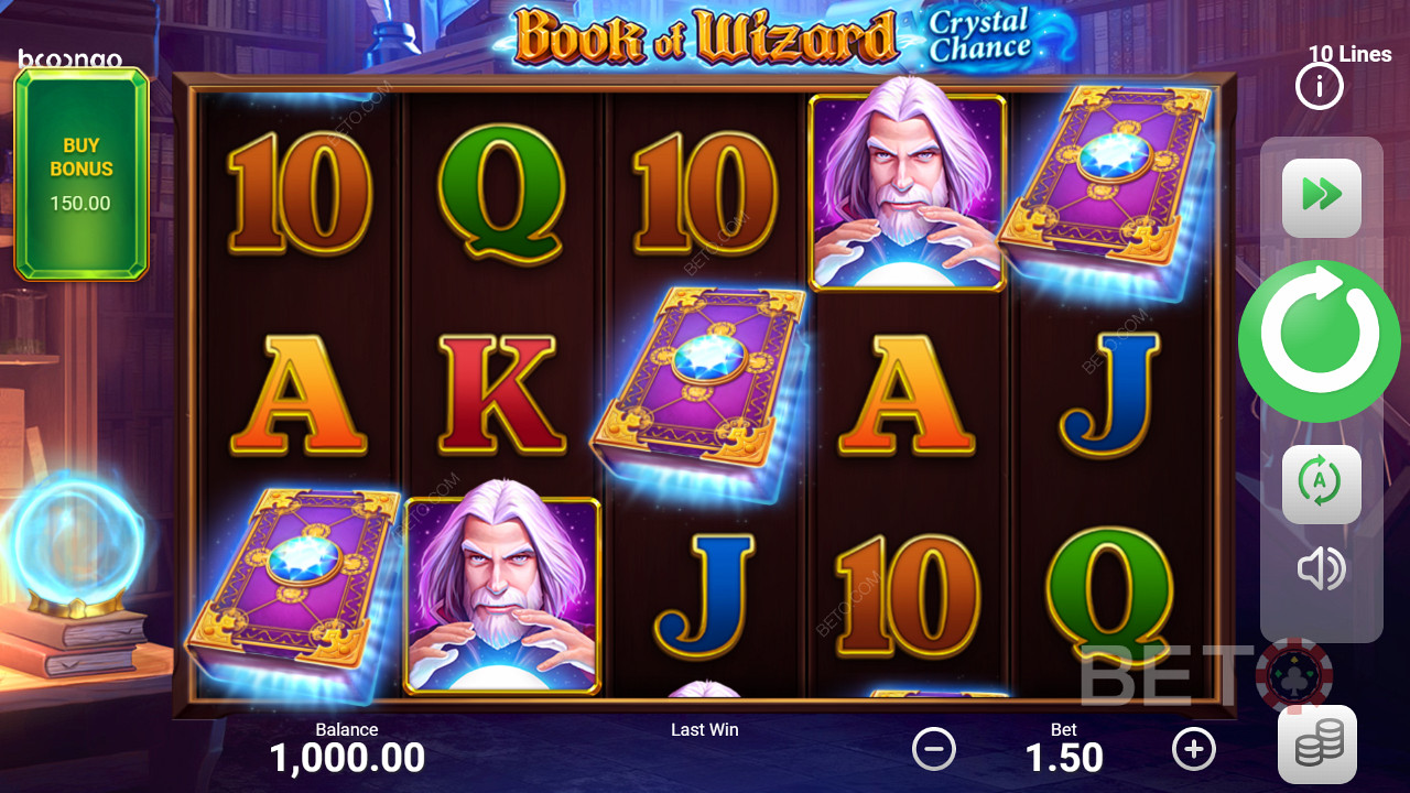 Book of Wizard: Crystal Chance Gioco Gratuito