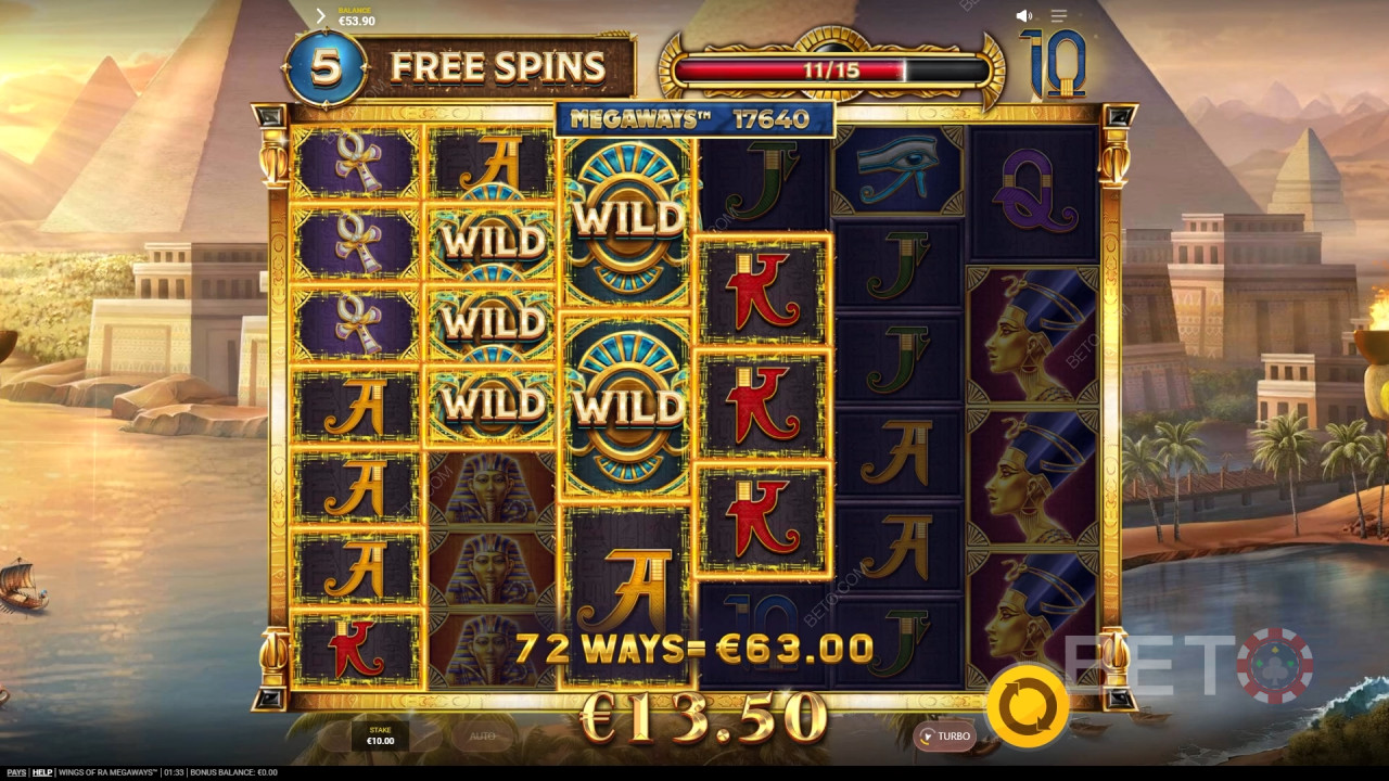 Wings of Ra Megaways Recensione da BETO Slots