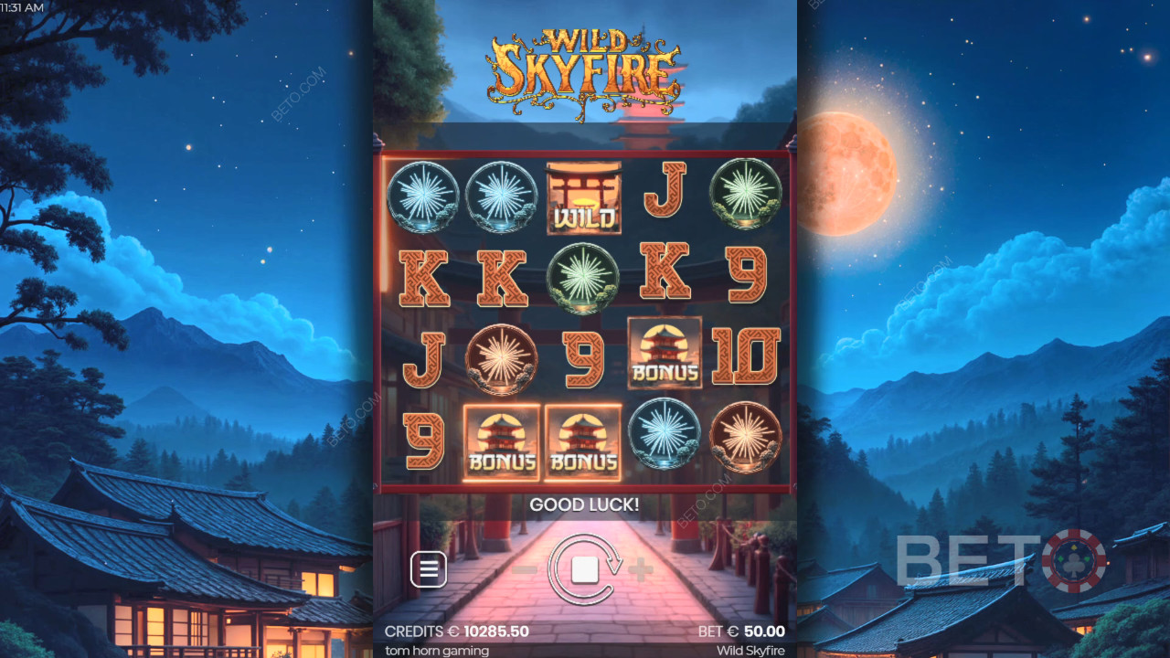 Recensione di Wild Skyfire da parte di BETO Slots