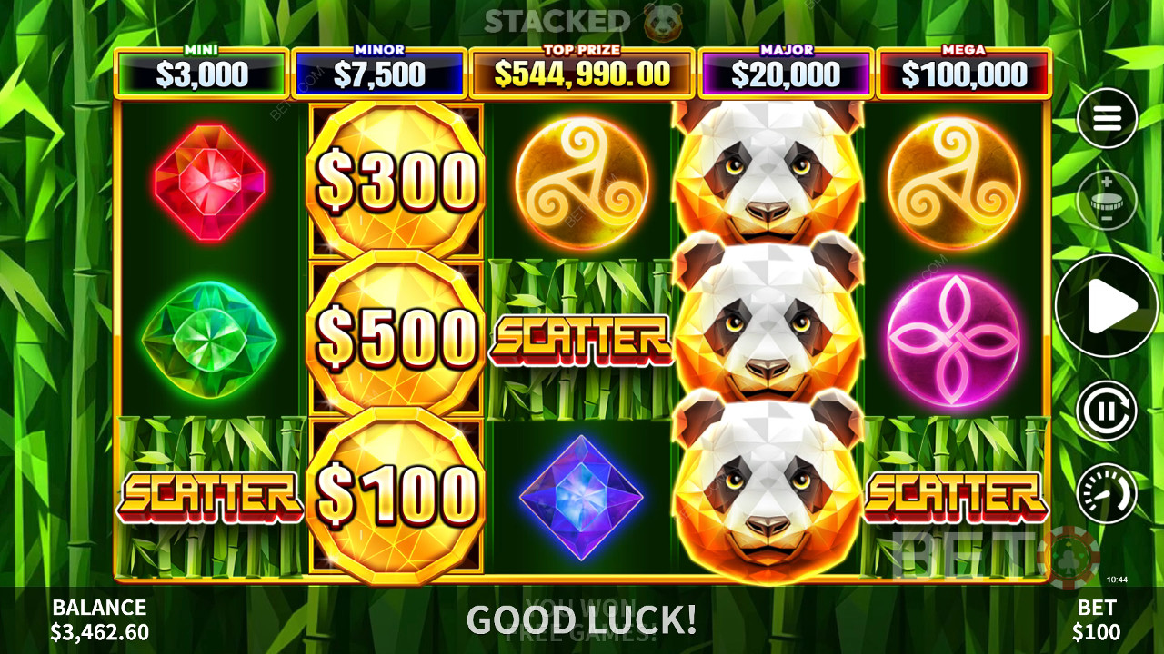 Panda Hold & Spin Recensione di BETO Slots