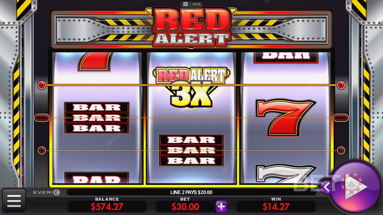 Red Alert Recensione di BETO Slots