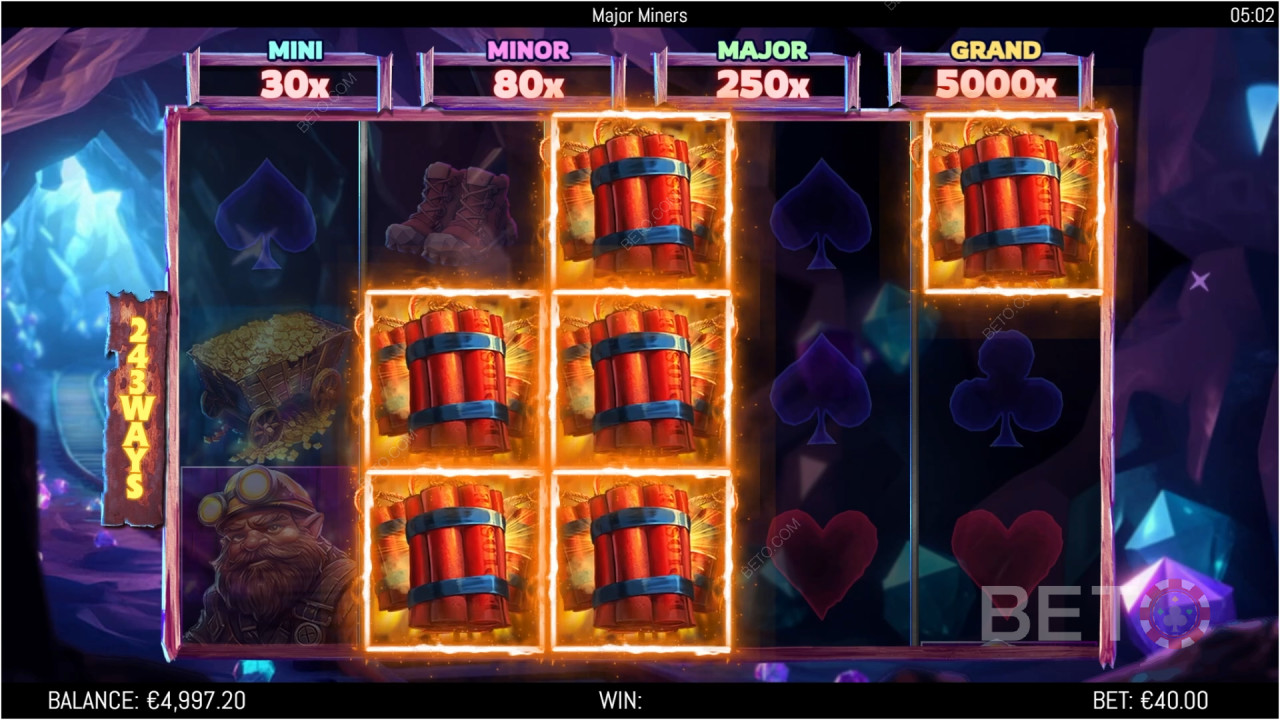 Recensione di Major Miners da parte di BETO Slots