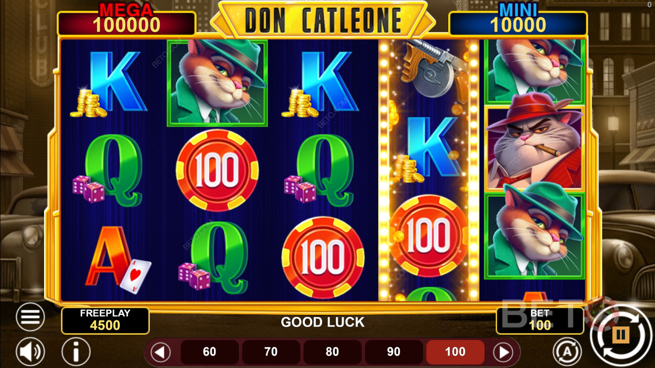 Don Catleone Tieni e Vinci Recensione di BETO Slots