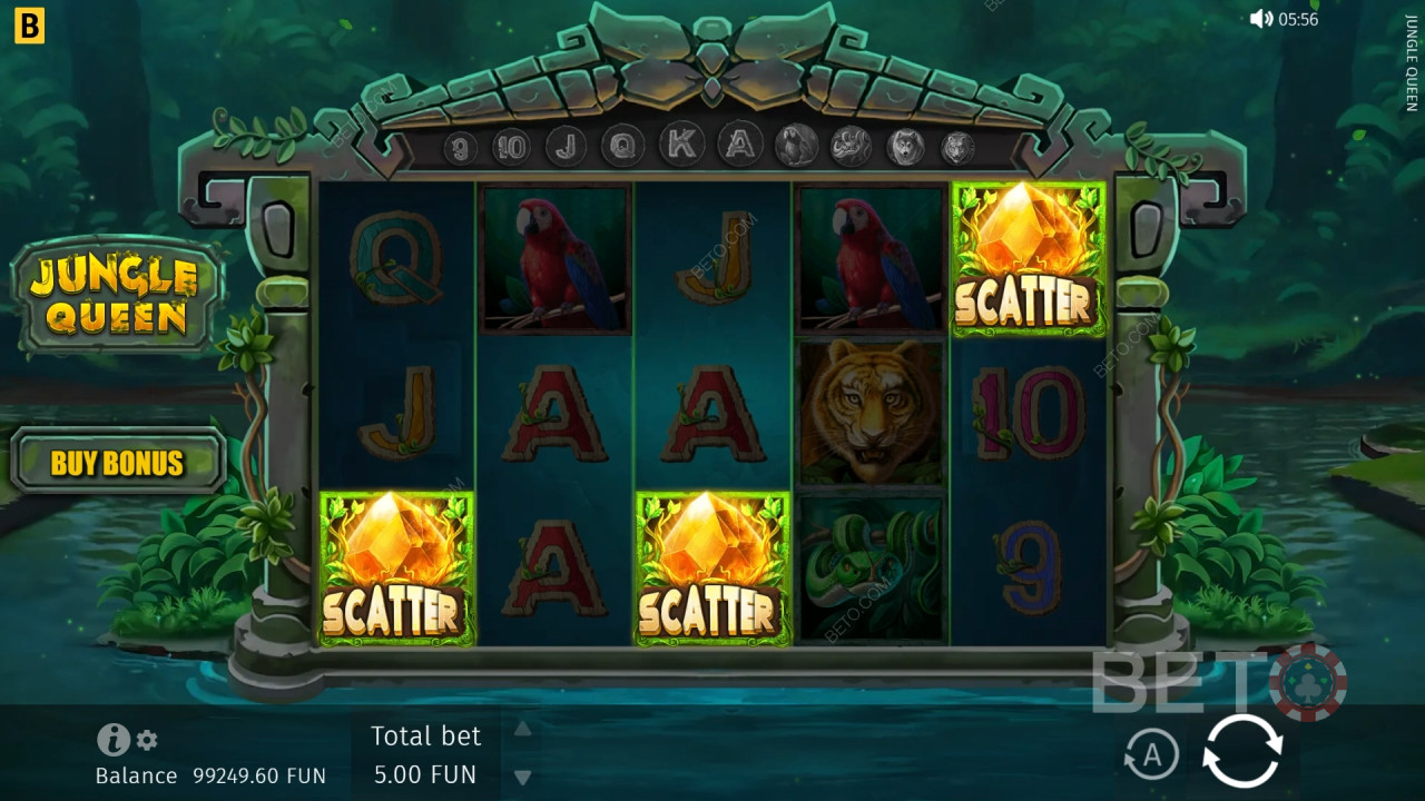 Recensione di Jungle Queen da BETO Slots