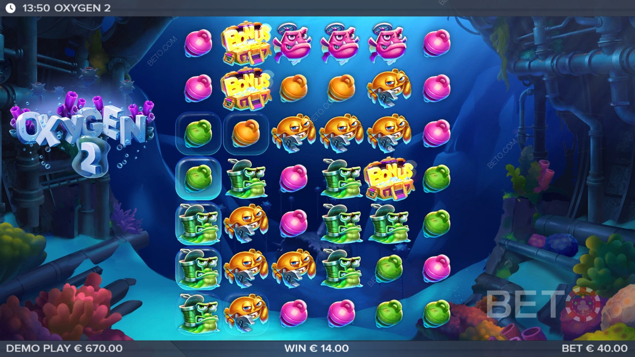 Oxygen 2 Recensione di BETO Slots