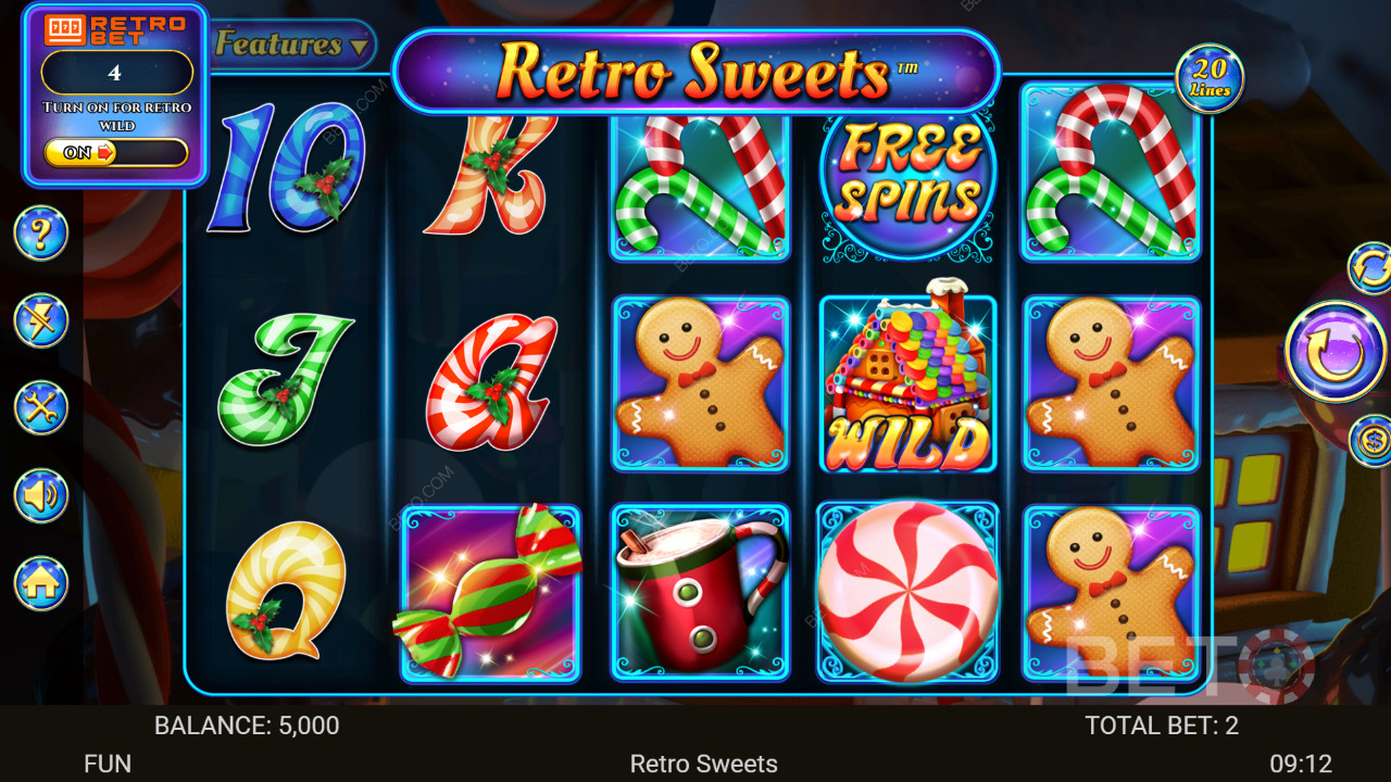 Recensione di Retro Sweets da parte di BETO Slots