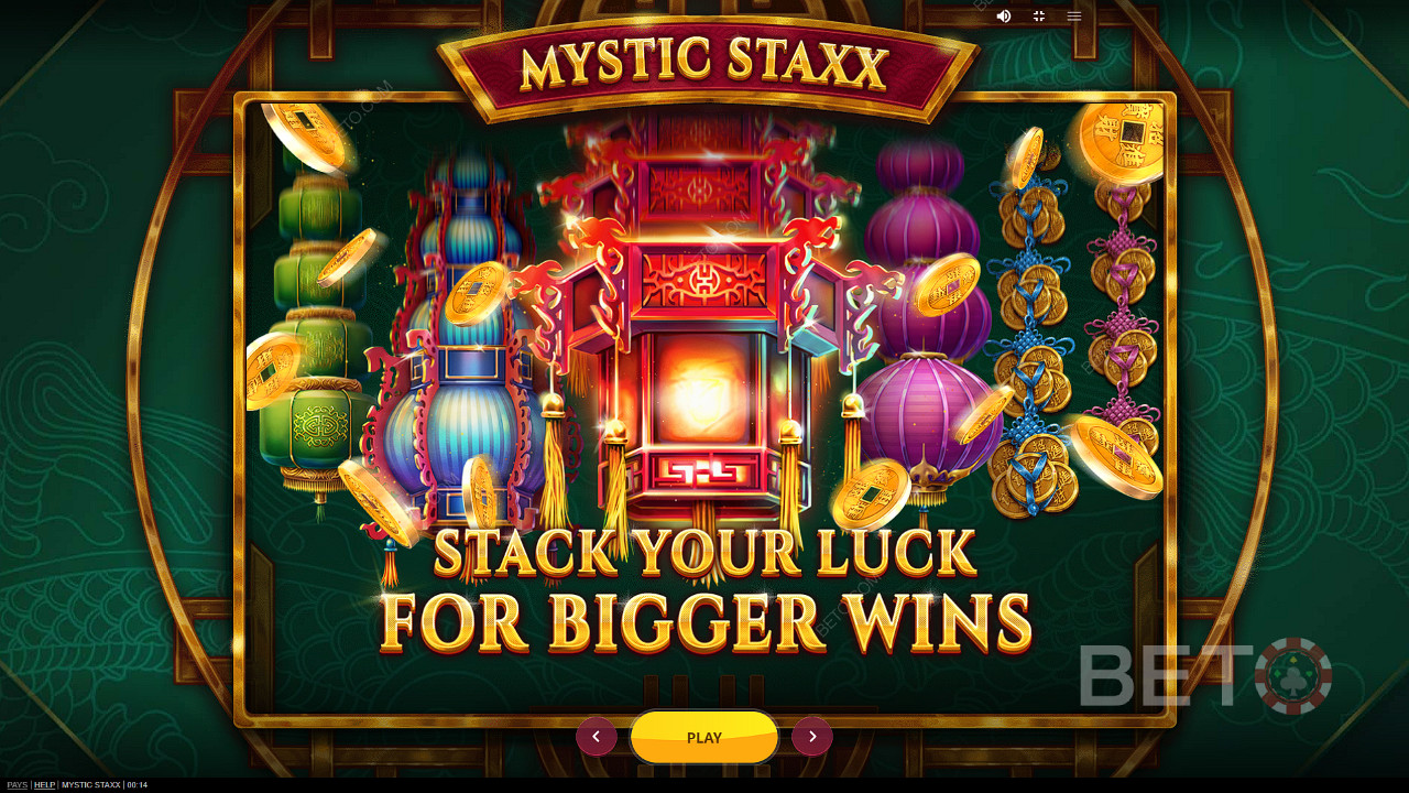 Godetevi le pile in espansione e vincete fino a 2.000 volte la vostra puntata nel gioco Mystic Staxx.