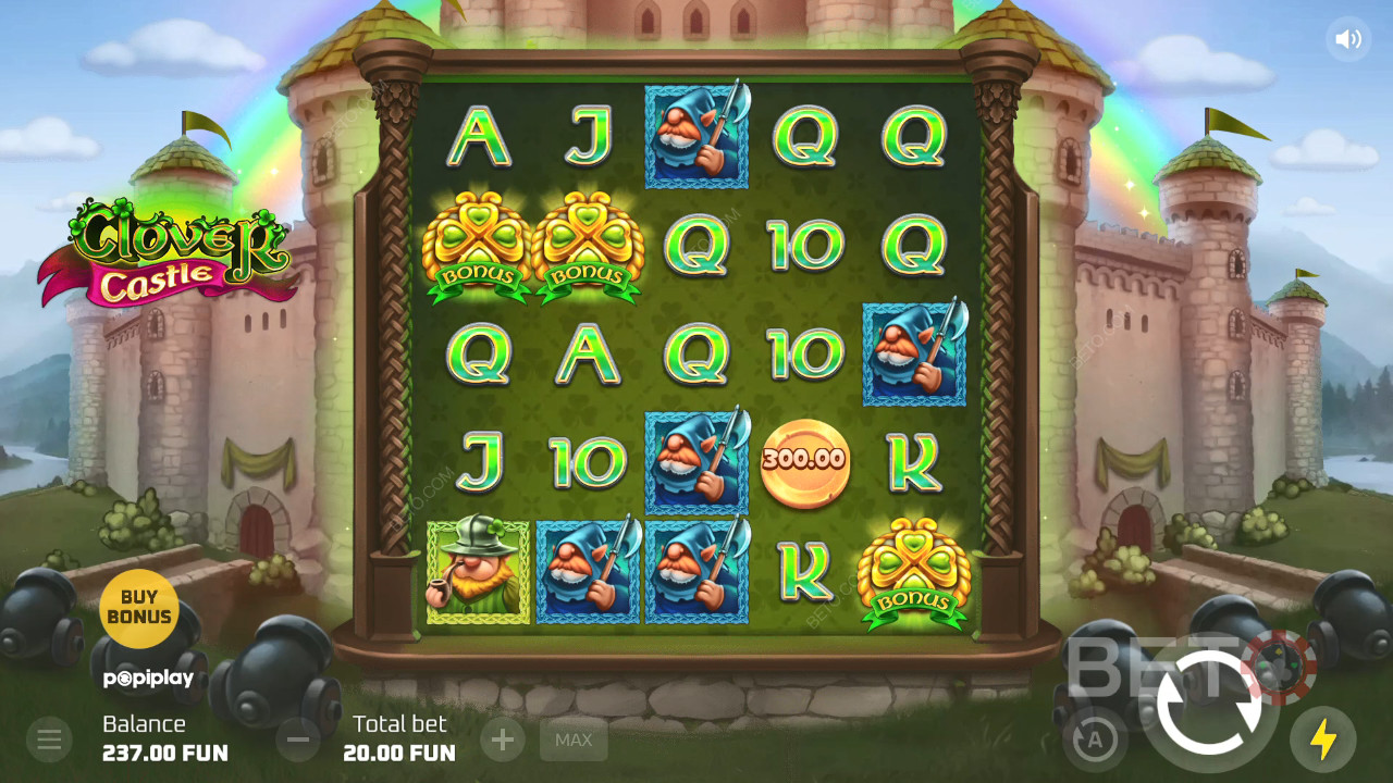 Recensione di Clover Castle da parte di BETO Slots