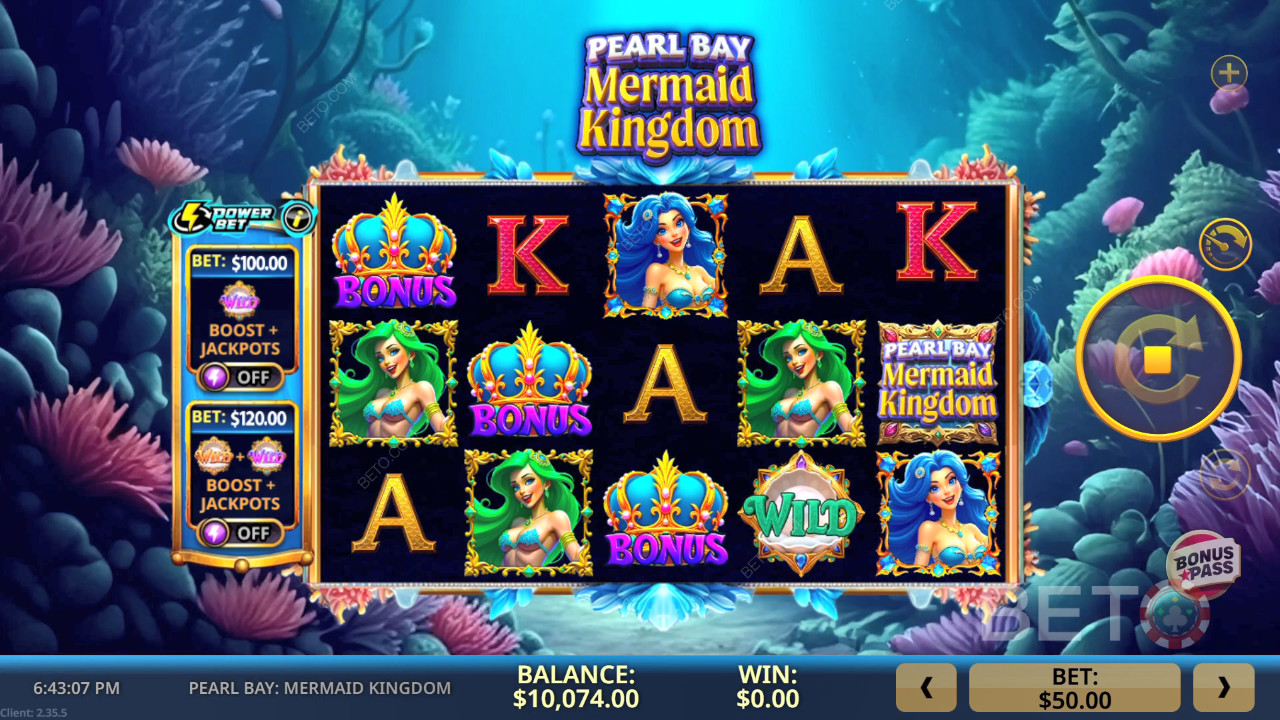 Pearl Bay: Mermaid Kingdom Recensione di BETO Slots