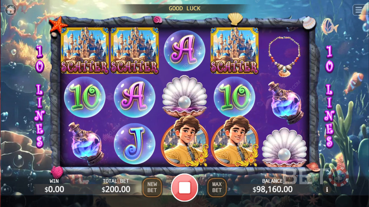 Recensione di Mermaid Princess da parte di BETO Slots