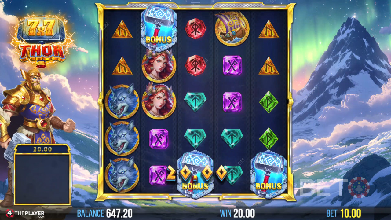 7×7 Thor Recensione di BETO Slots