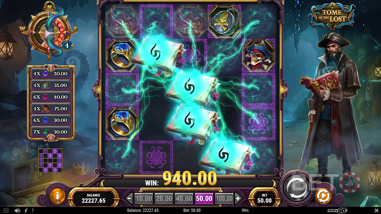 Tome of the Lost Recensione di BETO Slots
