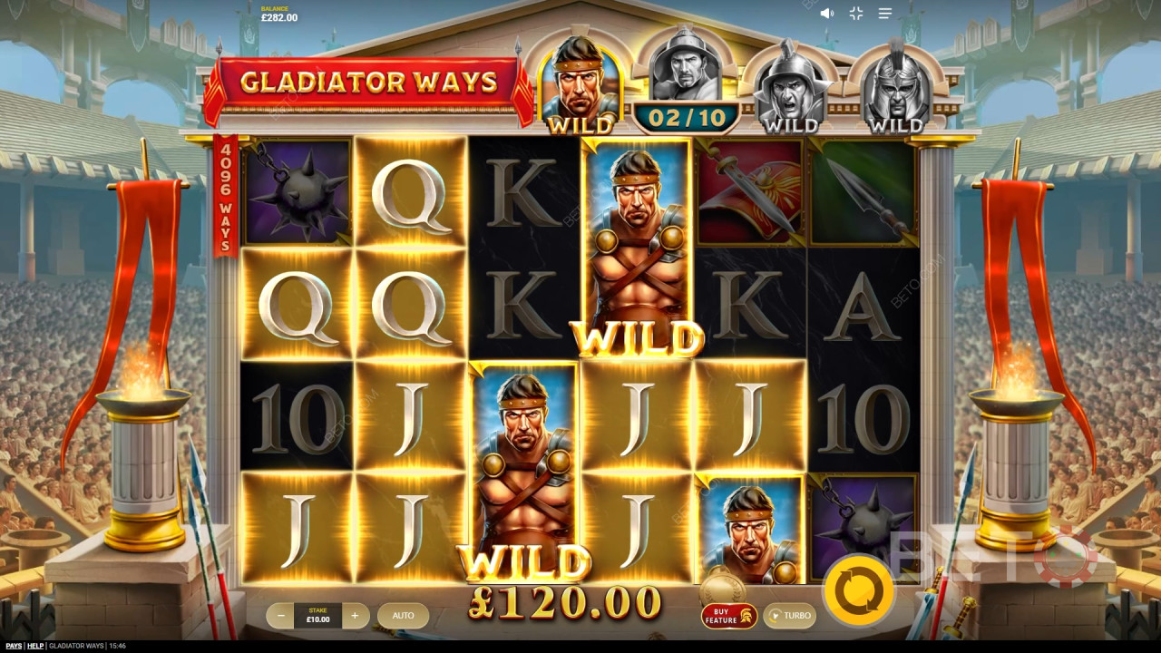 Gladiator Ways Recensione da BETO Slots