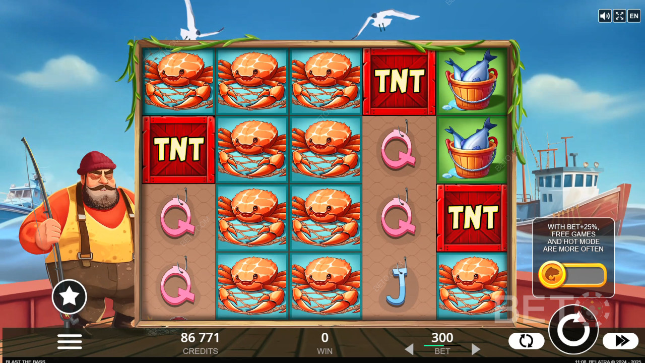 Blast the Bass Recensione di BETO Slots