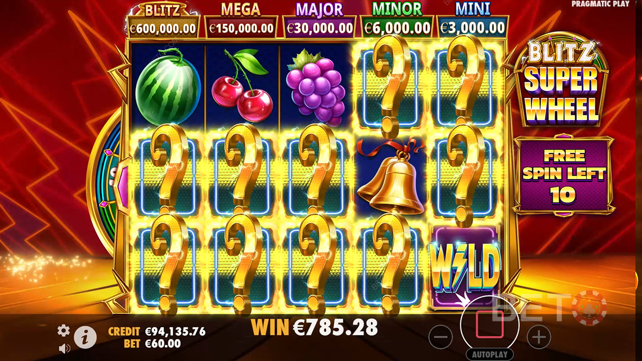 Recensione di Blitz Super Wheel da parte di BETO Slots