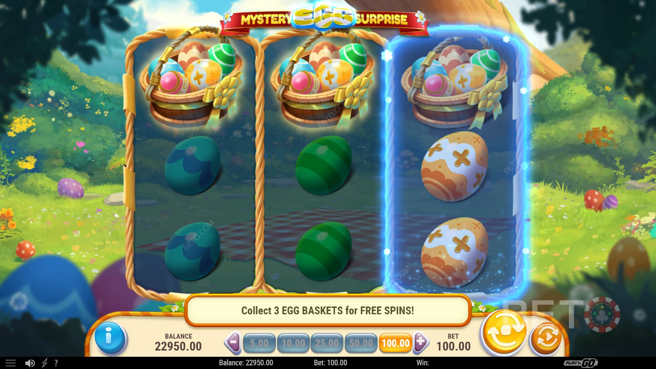 Mystery Egg Surprise Recensione di BETO Slots