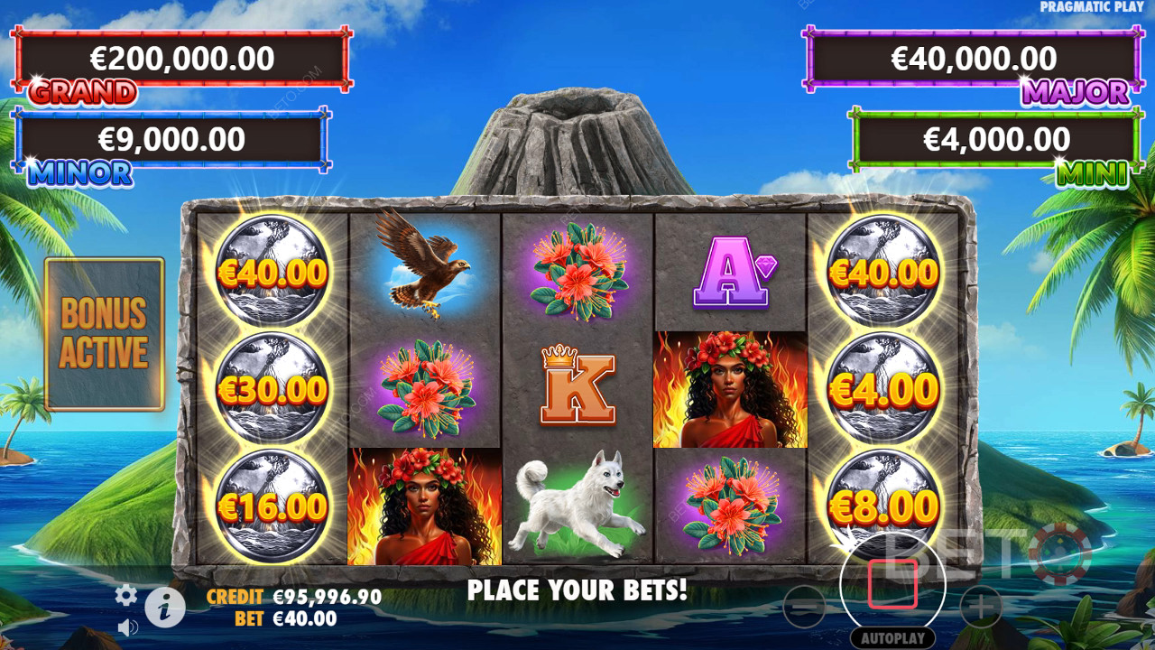 Volcano Goddess Recensione di BETO Slots