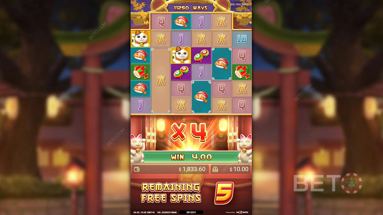 Come giocare a Win Win Neko di Nextspin
