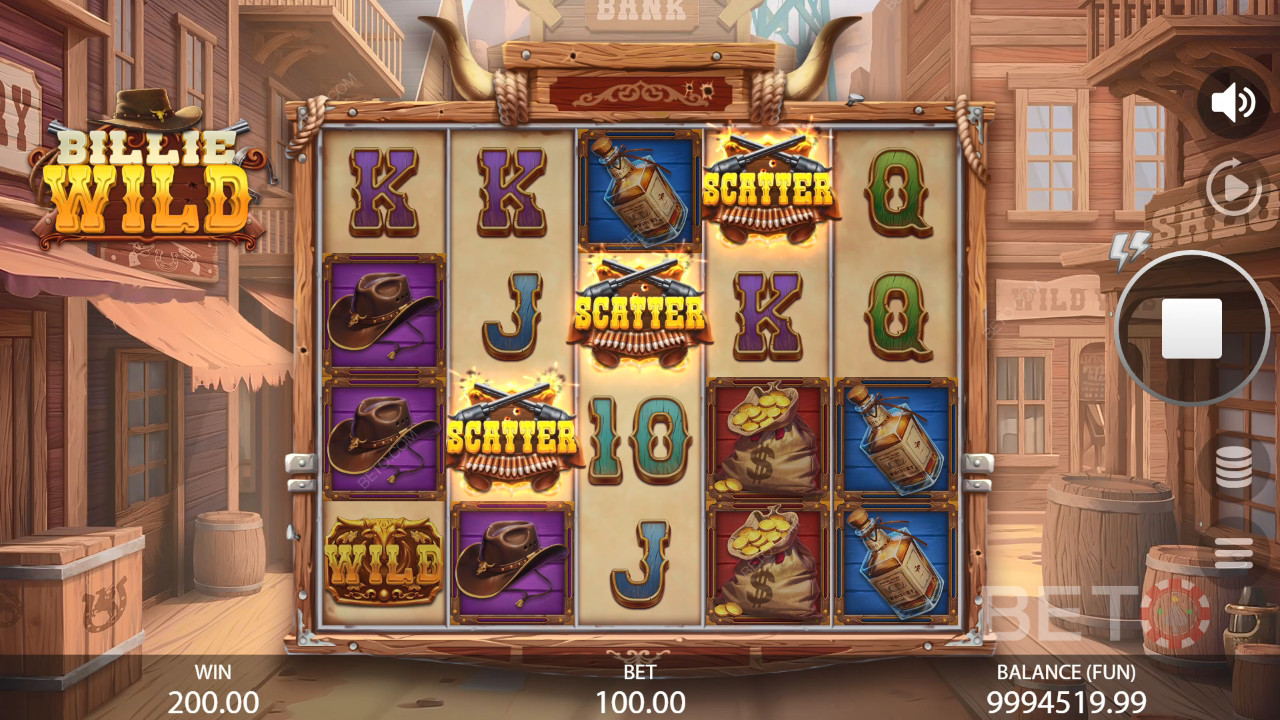 Billie Wild Recensione di BETO Slots