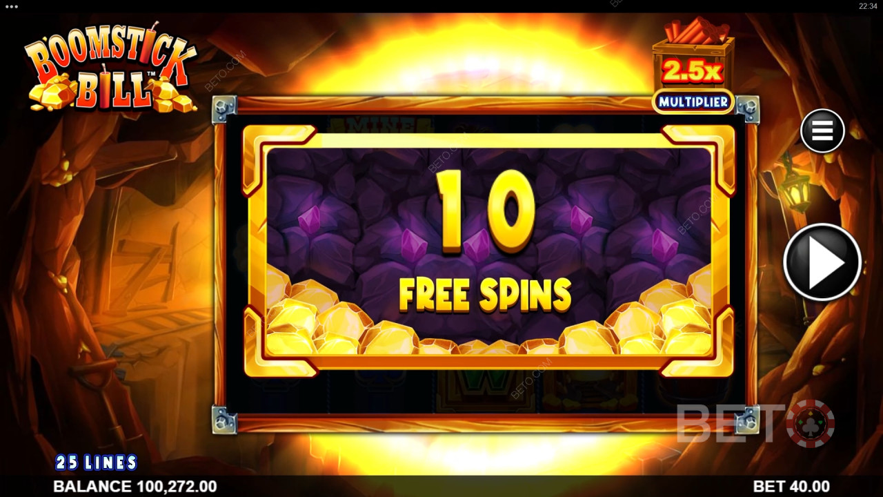 Le caratteristiche dei bonus spiegate in Boomstick Bill di High Limit Studio