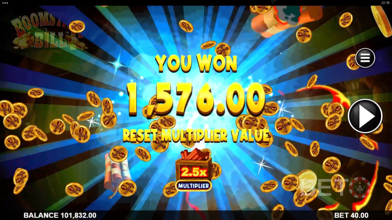 Vinci 5.000x la tua puntata nella slot Boomstick Bill!