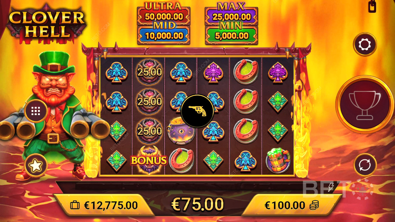 Recensione di Clover Hell da parte di BETO Slots