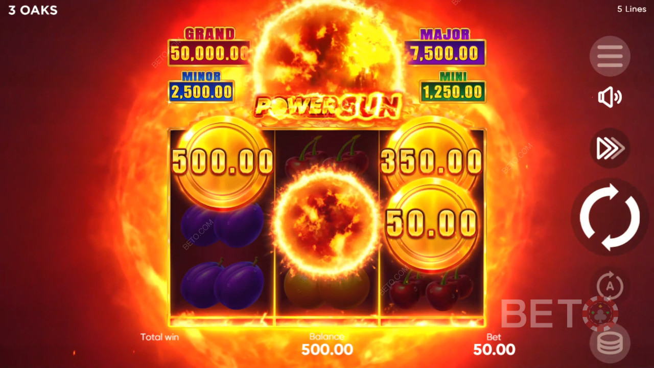 Recensione di Power Sun da parte di BETO Slots