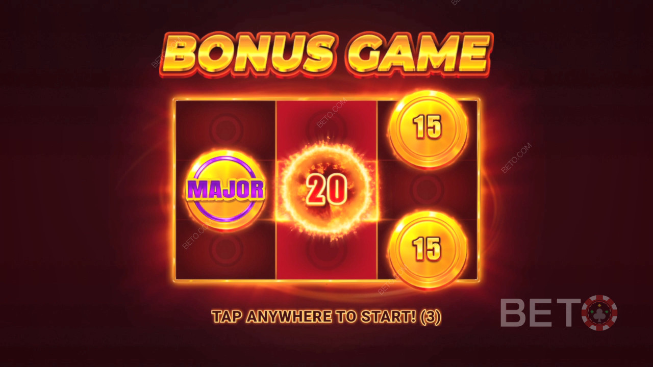 Caratteristiche bonus spiegate in Power Sun di 3 Oaks Gaming