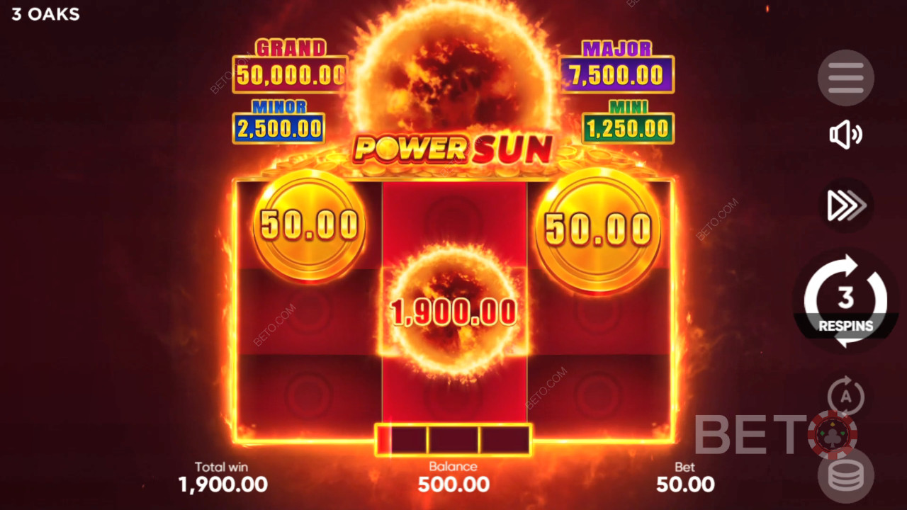 Come si gioca a Power Sun di 3 Oaks Gaming