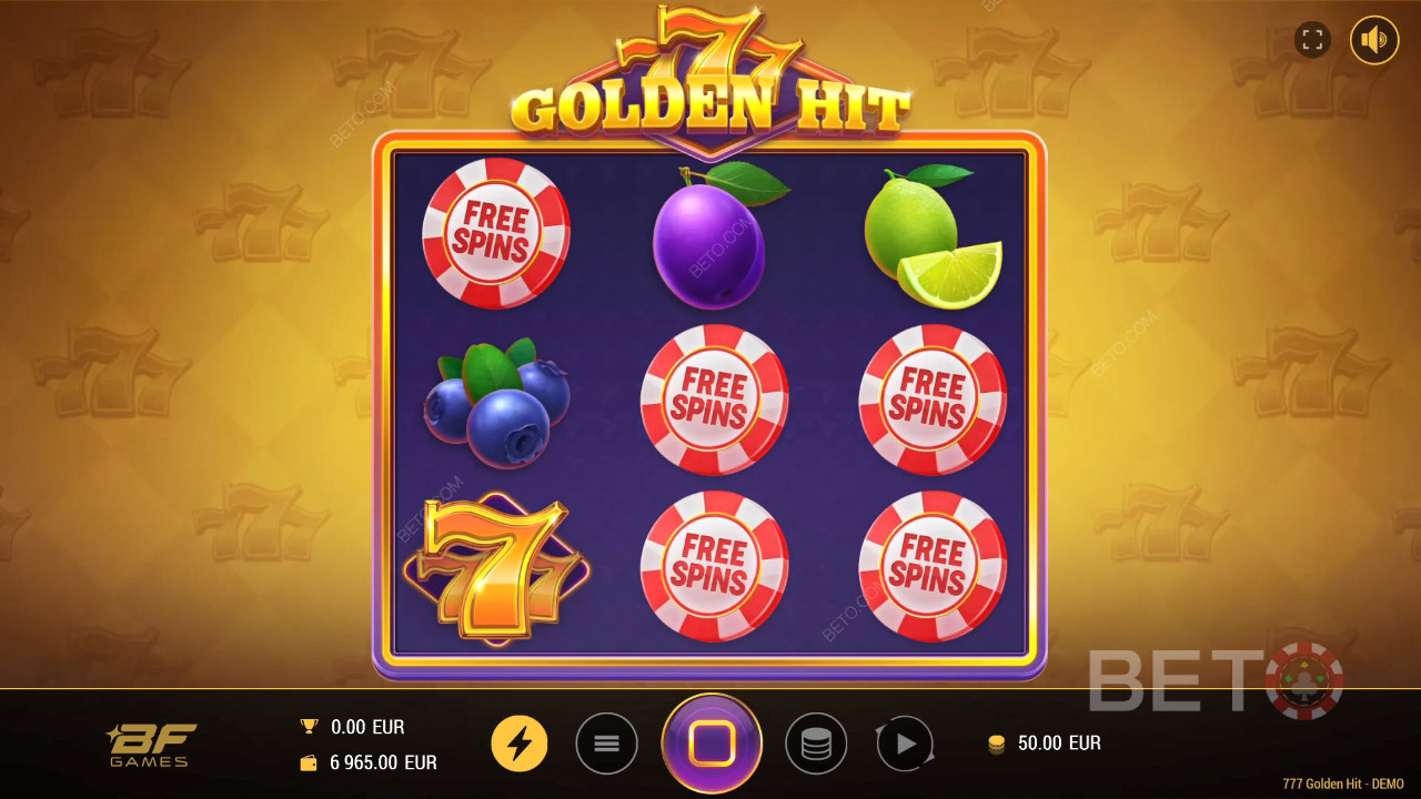 777 Golden Hit Recensione di BETO Slots