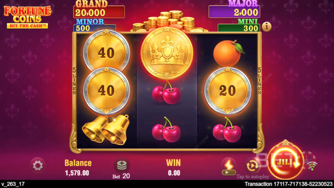 Recensione di Fortune Coins da parte di BETO Slots
