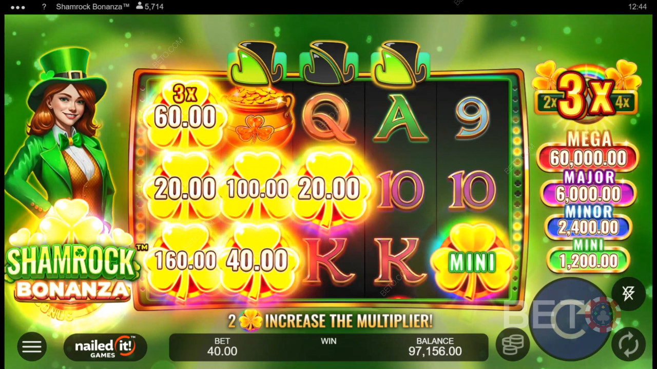 Recensione di Shamrock Bonanza da parte di BETO Slots